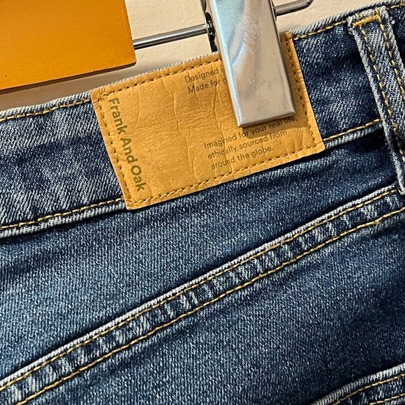 Frank And Oak Blue High-Rise Skinny Jeans – Size 29 - Picture 10 of 11